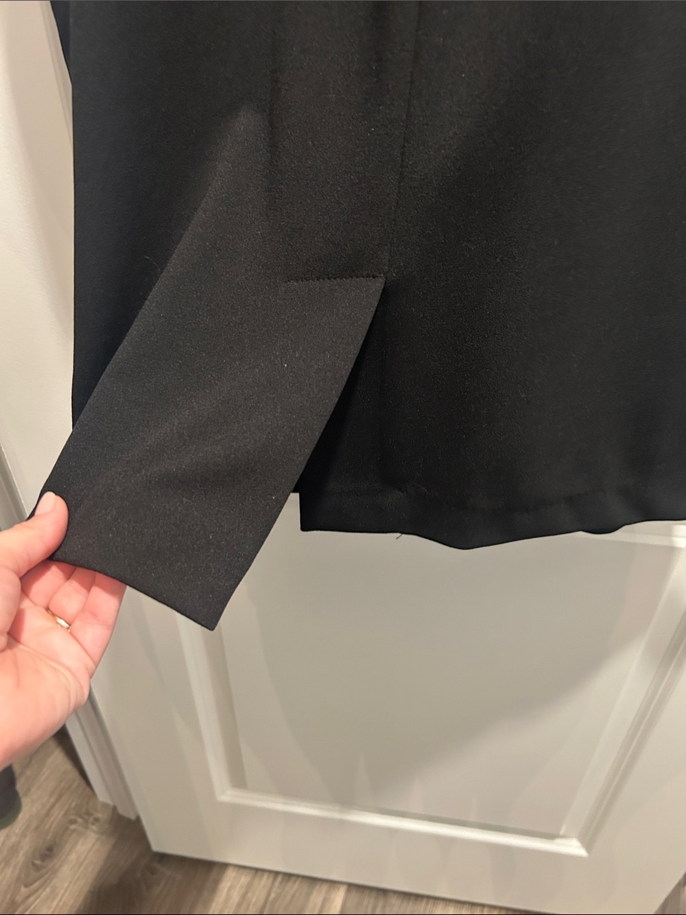 NWT Calvin Klein Black Belted Dress size 14 - Picture 7 of 10